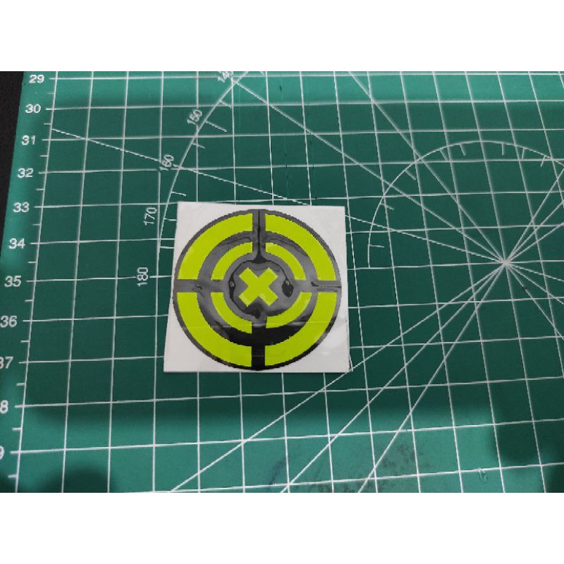 stiker visor iannone target