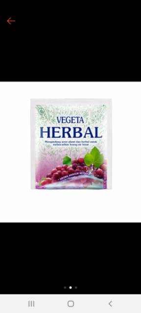 VEGETA HERBAL DUS 6 SACHET @5GR