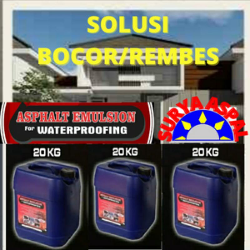 Asphalt Emulsion for Waterproofing
