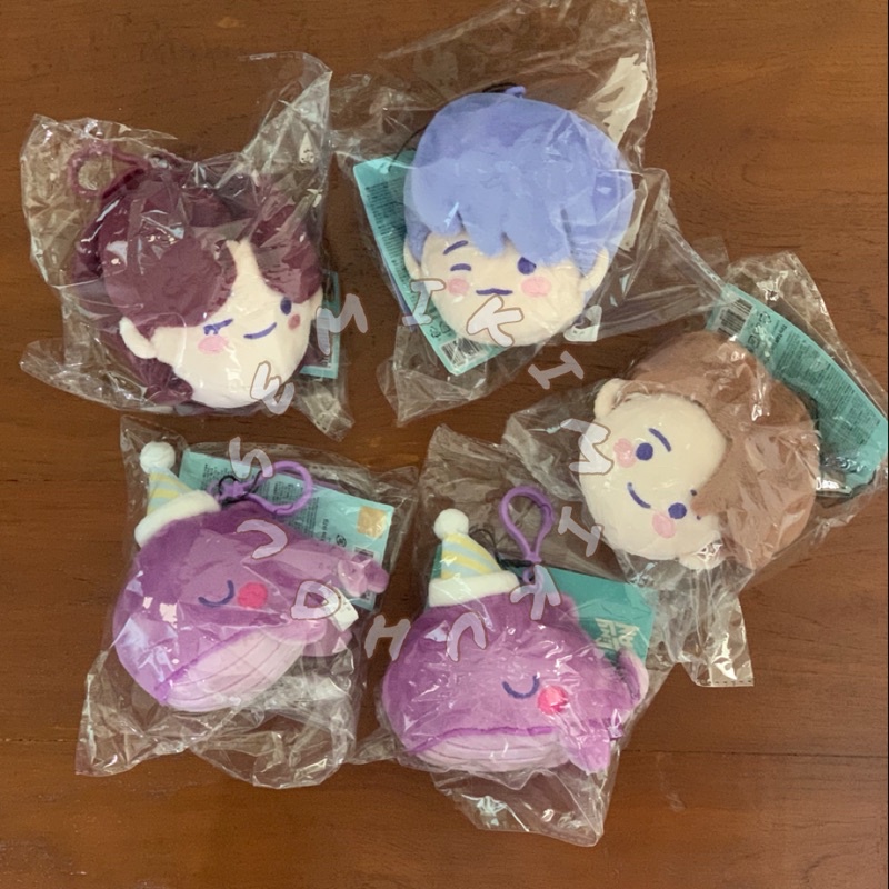 TINYTAN 2ND ANNIVERSARY OFFICIAL MERCH OFFICIAL BTS WHALE BONEKA DOLL WEVERSE ANNIV BT21