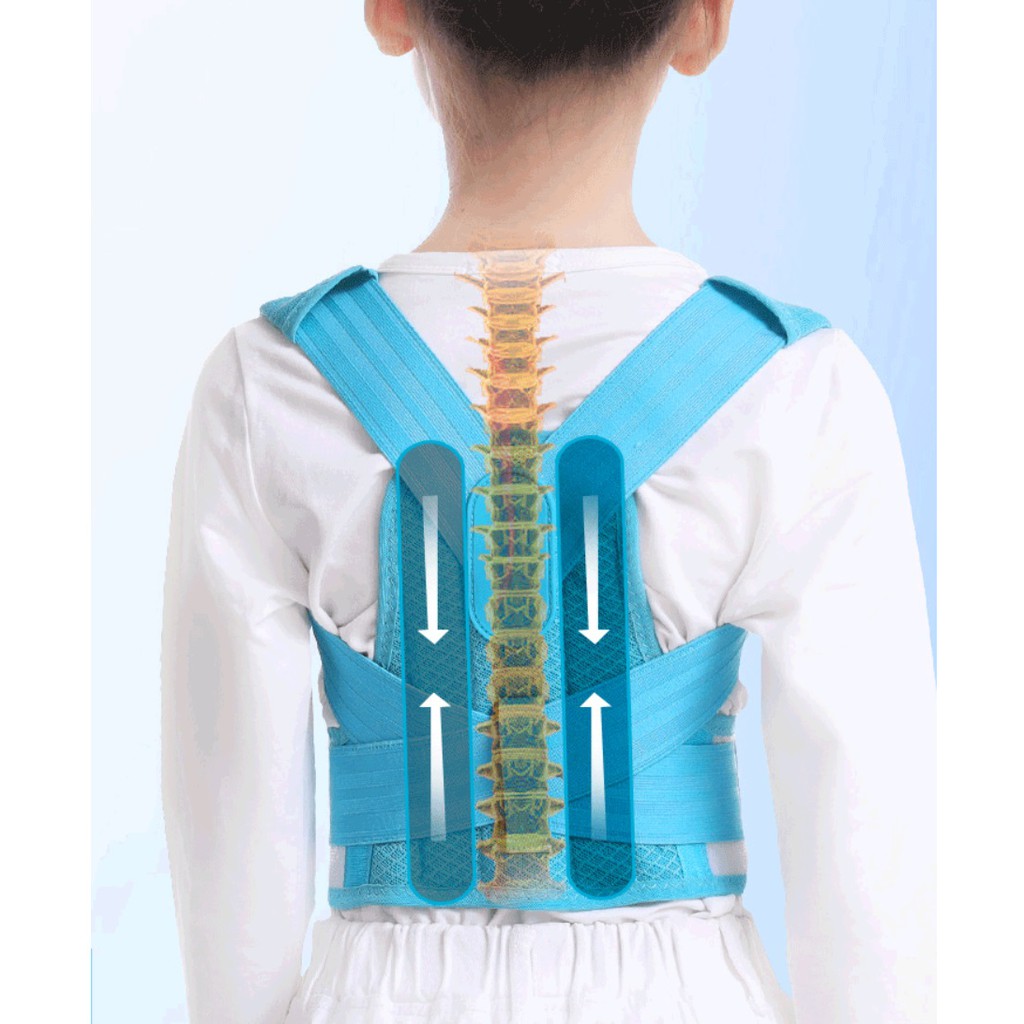 KORSET PENYANGGA PUNGGUNG ANAK DAN DEWASA ALAT THERAPY PUNGGUNG styeles back posture corrector AA