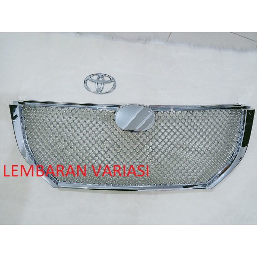 Grill Grand Innova 2012 - 2015 Model Bentley Chrome