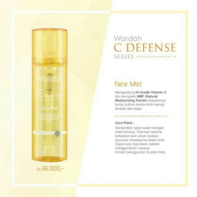 Wardah C-Defense Face Mist 55ml