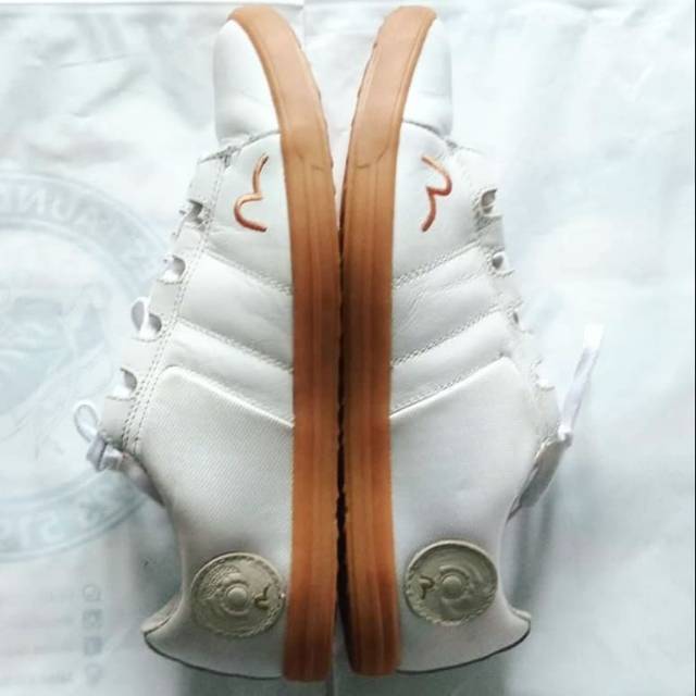 Sepatu Evisu Kulit + Canvas second