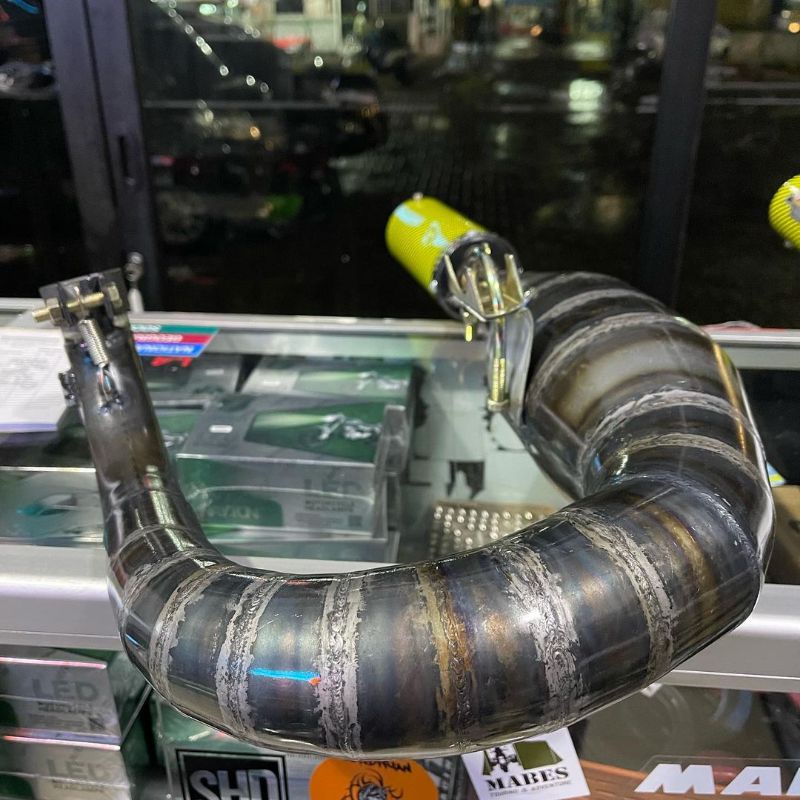 TABUNG/GEMBUNG ONLY KNALPOT VESPA KIRI KOMPETISI AKR