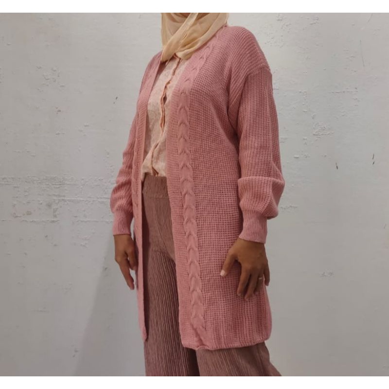 [COD!] Cardigan rajut wanita tebal premium lengan panjang Lesti/ Cardigan  wanita / outher wanita