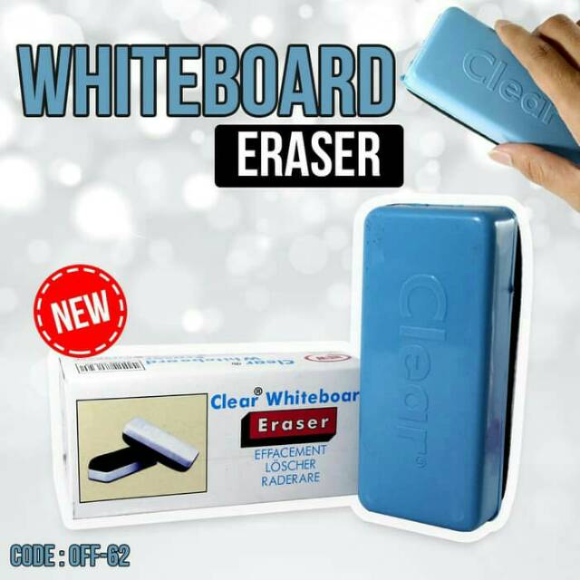 

PENGHAPUS PAPAN TULIS WHITE BOARD ERASER WHITE BOARD DUSTER (OFF-62)