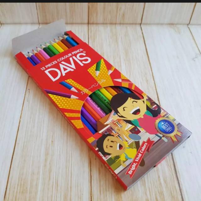 

PENSIL WARNA DAVIS 12 PANJANG