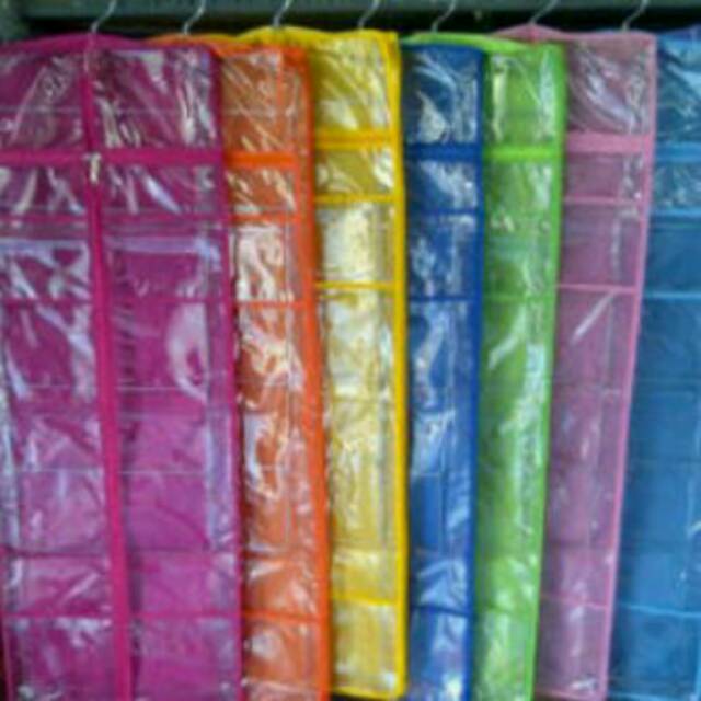 Rak jilbab jumbo polos 6 sab (HJO)