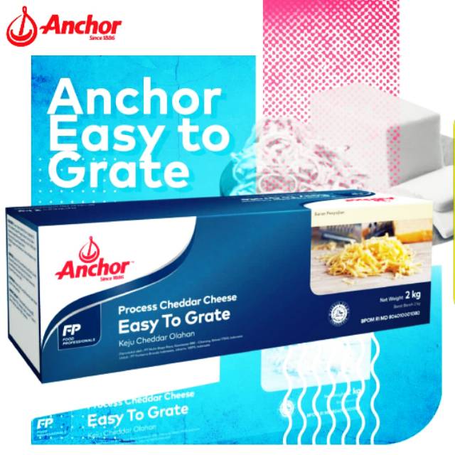 

Anchor easy to grate