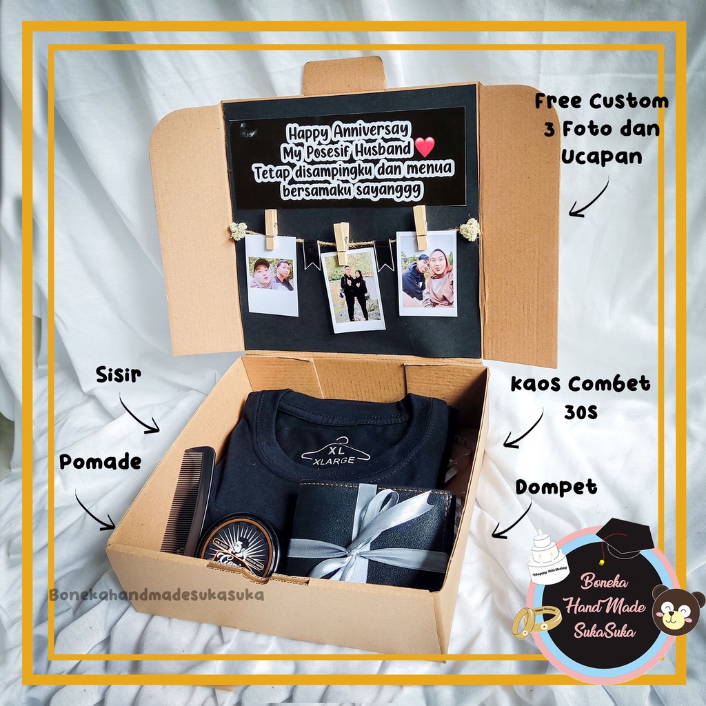 Kado Ulang Tahun Cowok / Hampers Cowok / Hadiah Untuk Cowok / Hadiah Untuk Pacar Cowok / Kado Murah 