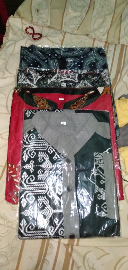 Tunik Batik Coklatan Soft Tunik Terbaru