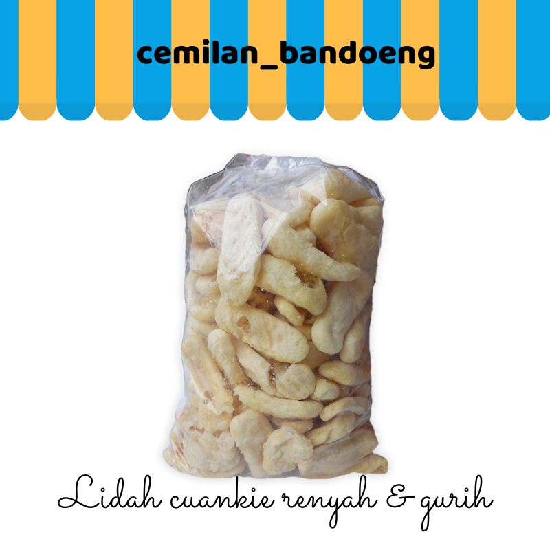 

TOPPING BASO ACI KERUPUK LIDAH CUANKIE JUMBO ISI 100 PCS