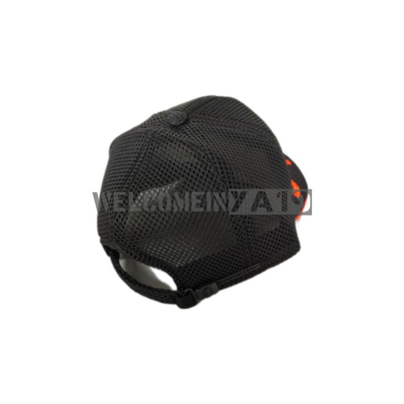 Topi Jaring BPBD / Hitam List Tulisan Besar / Topi Logo Badan Penanggulangan Bencana Daerah