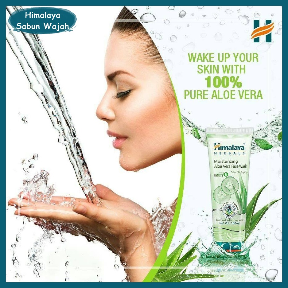 HIMALAYA HERBALS FACE WASH ALOE VERA