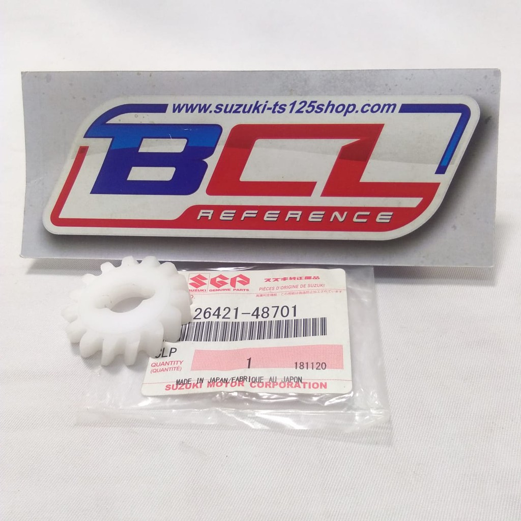 Gigi Gear Pompa Oli kecil Original Suzuki TS 125 TS125