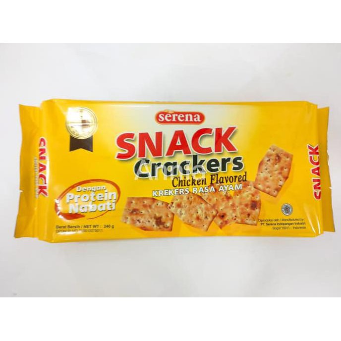 

Serena Snack Crackers Chicken Flavored