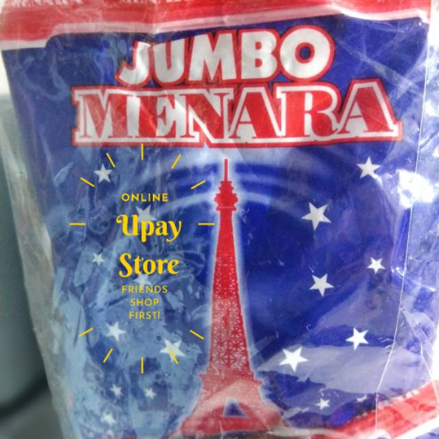 

Cemilan Snack Snek Snak Khas Medan Menara Jumbo Gurih Renyah