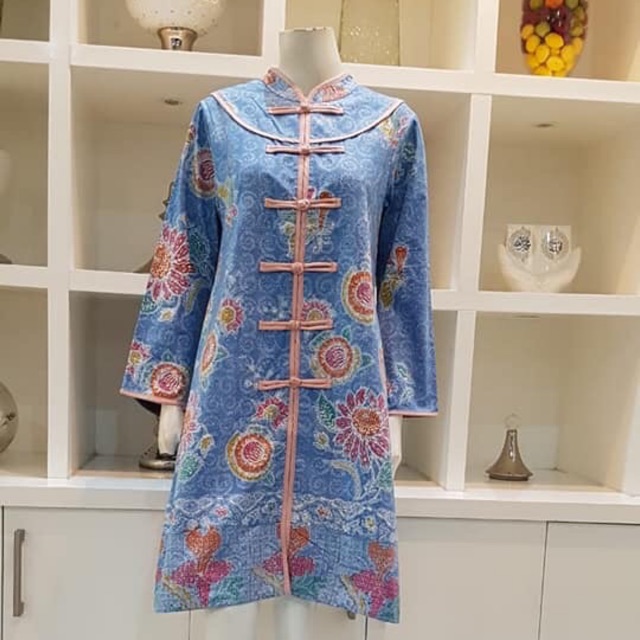 Full batik kancing sanghai by edness kayla