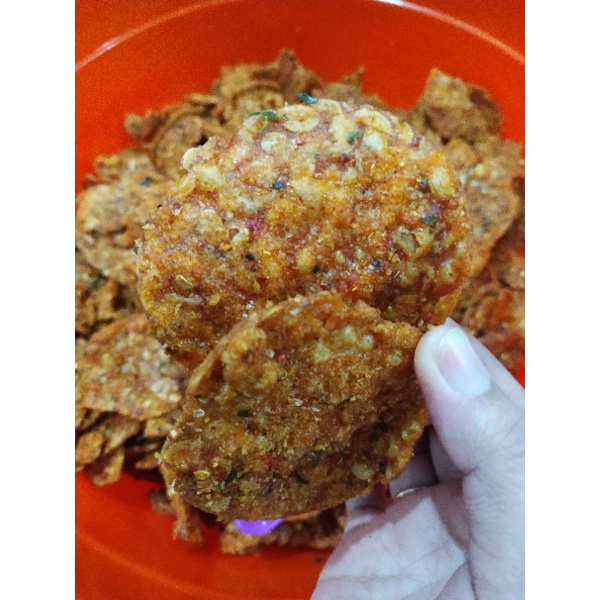 

Tempe krispy / cemilan pedas / snack pedas