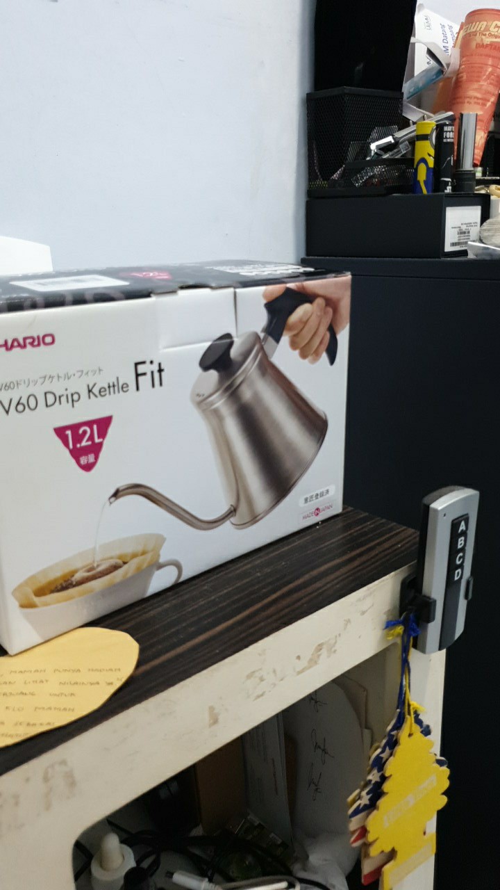 Hario V60 Drip Kettle Fit Matte Black Vkf-120-mb
