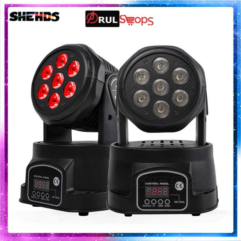 SHEHDS Lampu LED Disco DJ Dance Club Moving Head light 10W - SHE-0718