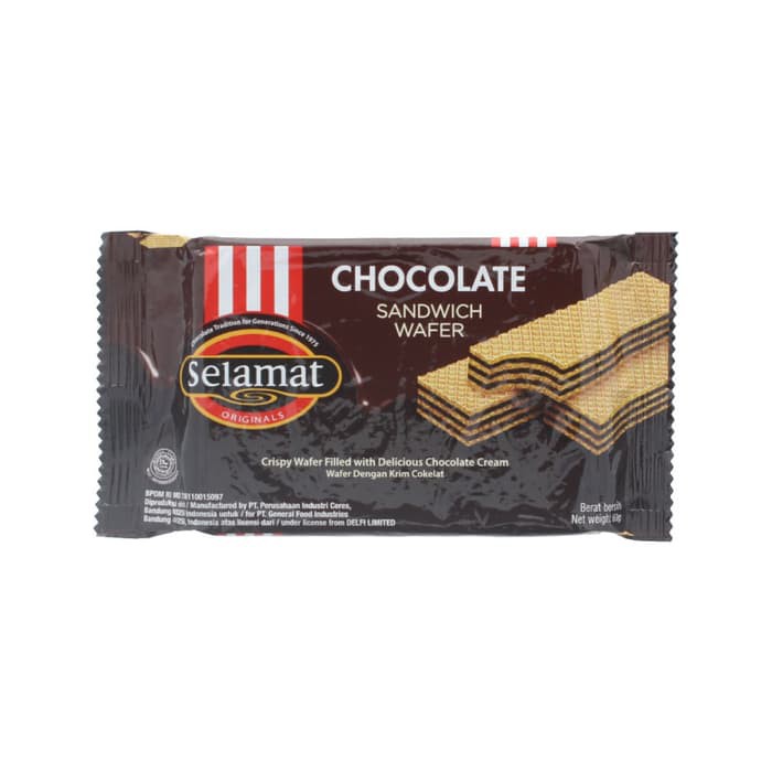 

Selamat Wafer Chocolate 60gr