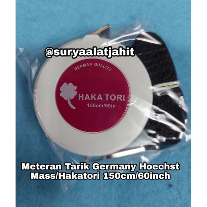 Meteran tarik 60in/150cm Germany Hakatori =rp.18.000/pcs