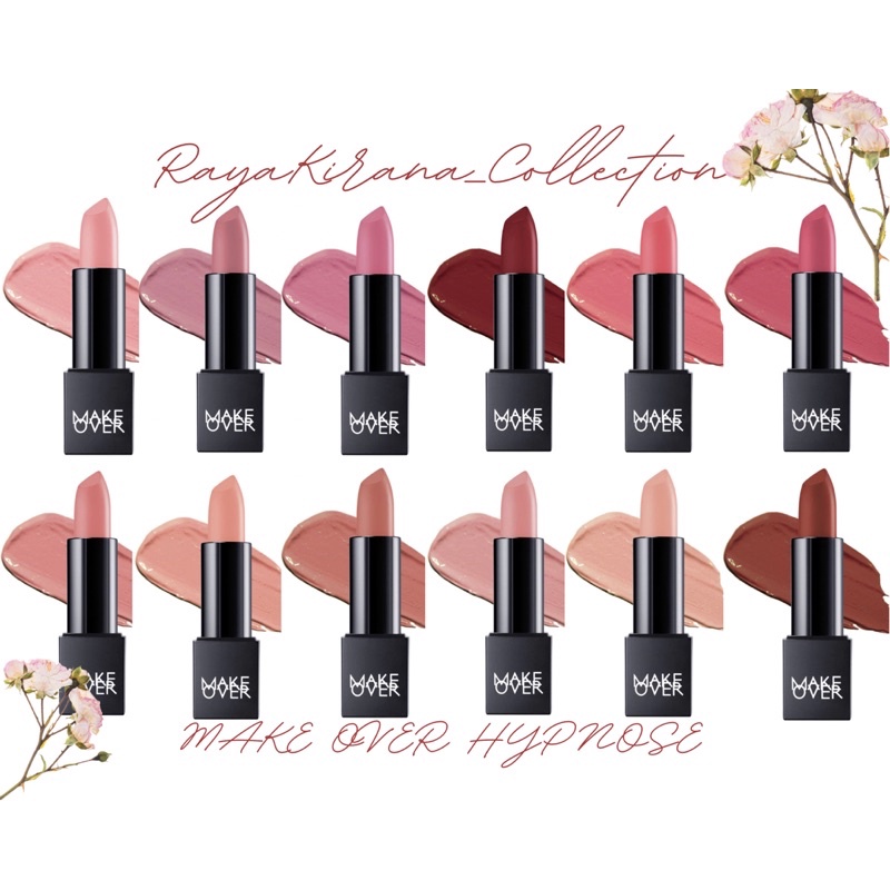 MAKE OVER COLOR HYPNOSE CREAMY LIP MATTE / MAKE OVER LIPSTIK LIP MATTE