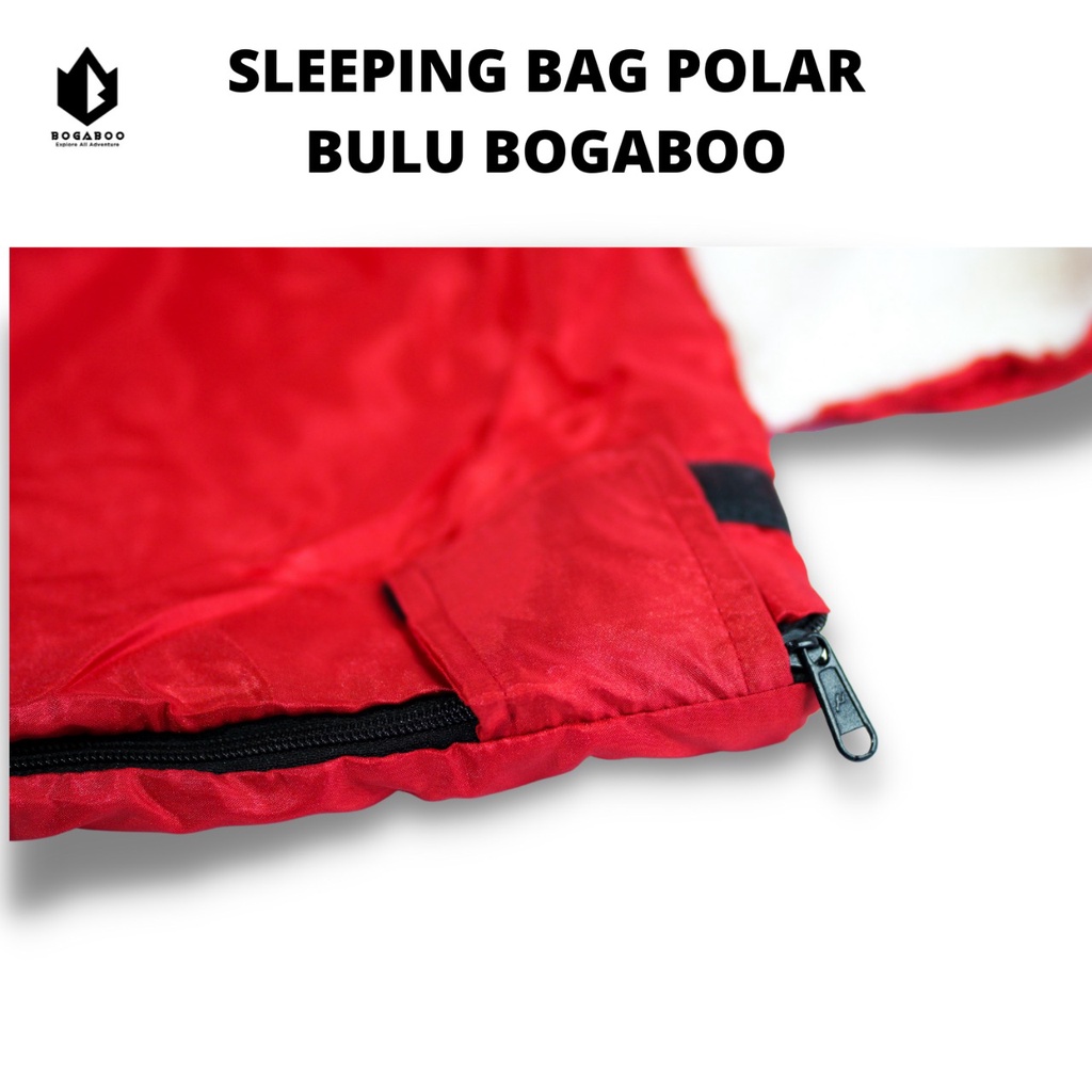 SB Polar Bulu Bogaboo - Sleeping Bag Polar Tebal - Selimut Tidur Gunung