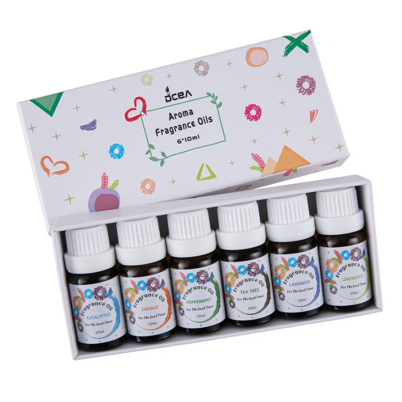 PURE ESSENTIAL OIL HARGA SET 6 BOTOL PENGHARUM RUANG FRAGRANCE OIL AROMATHERAPY OIL MINYAK AROMATERAPI AROMA PEWANGI