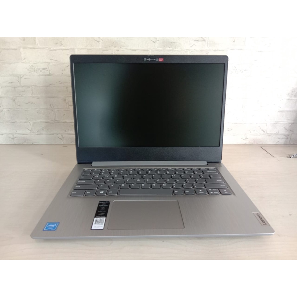 LAPTOP BARU MURAH LENOVO IP 3 14IGL05  N4020 - 4GB - SSD 256GB - NO ODD - WIN.10+OHS - 14" FHD TN - 