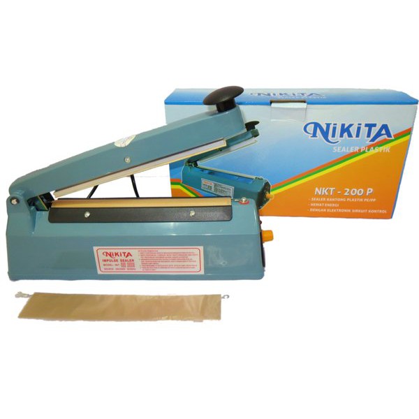 MESIN SEALER BODY PLASTIK 20CM NKT-200P NIKITA / MESIN SEALER MAKANAN