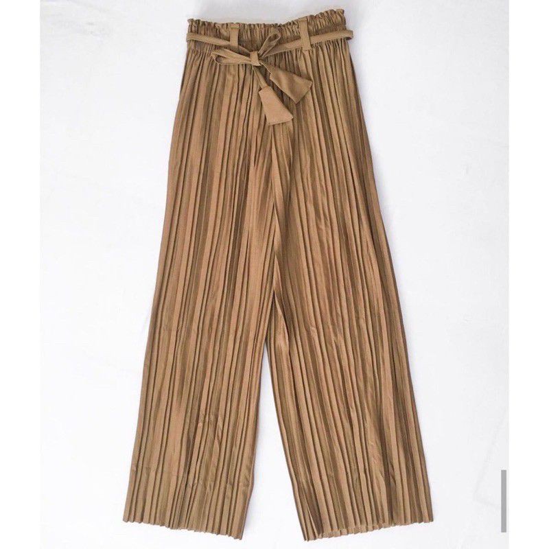Emte Celana Kulot Plisket Premium Import