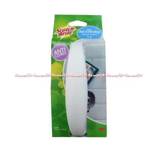 Scotch Brite Sikat Bak &amp; Dinding Kamar Mandi Anti Gores Alat Kebersihan