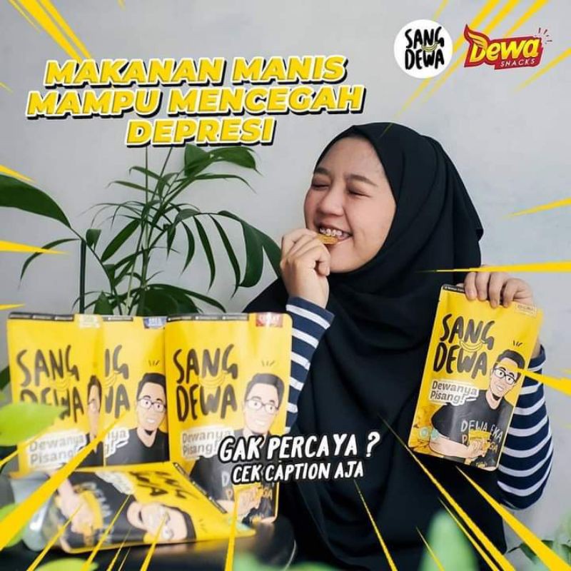 

PROMO!! MAKANAN RINGAN - SNACK - SANG DEWA - DEWANYA PISANG - BISA COD _SCL