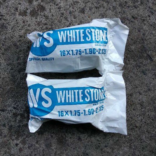 Ban Dalam Sepeda 16 x 1.75 - 1.95 - 2.125 white Stone 175