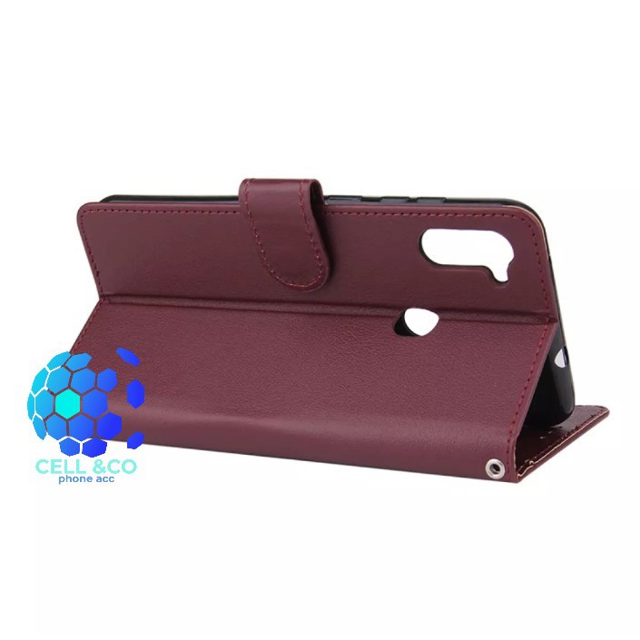 Flip cover SAMSUNG A11 Flip case buka tutup kesing hp casing flip case leather wallet