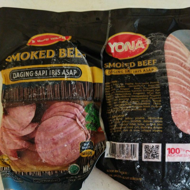 

YONA Smoked Beef 250gram