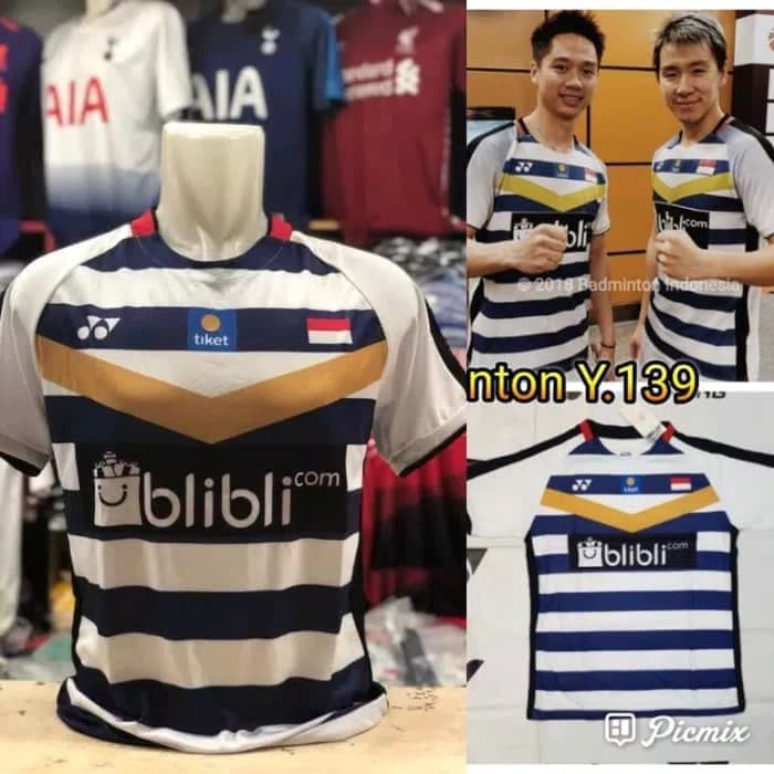 BAJU BADMINTON BULUTANGKIS BLIBLI Y139