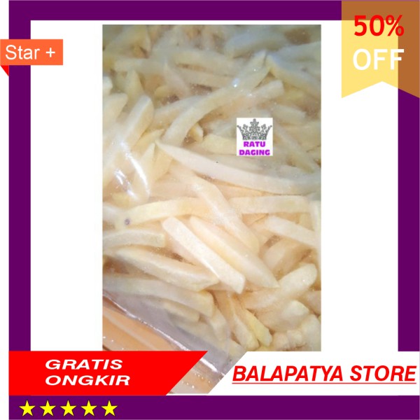 

TERLARIS !!! Kentang Goreng Aviko Polos SHOESTRING 2.5Kg