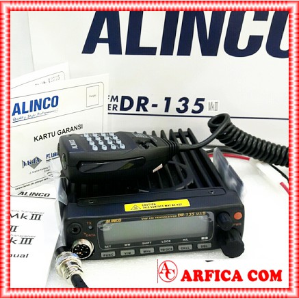 RIG ALINCO DR 135 MK3 RADIO RIG ALINCO DR135 ORIGINAL REMI MURAH