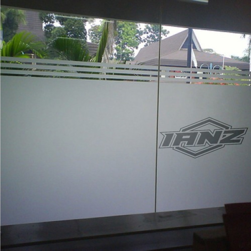 STIKER KACA RUMAH DAN KANTOR BURAM / STIKER SANGLAS MOTIF POLOS / STIKER KACA MOTIF POLOS