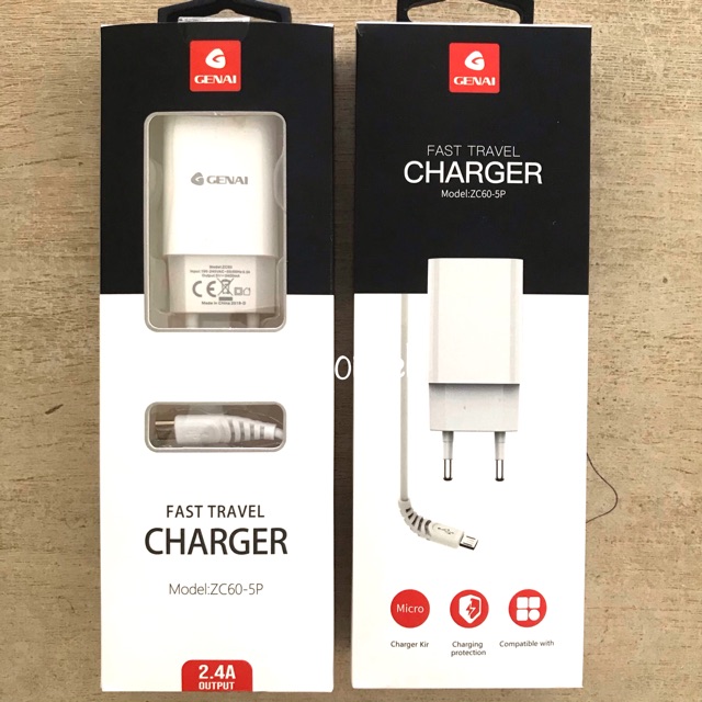 GENAI Fast Travel Charger 1 set ZV60-5P