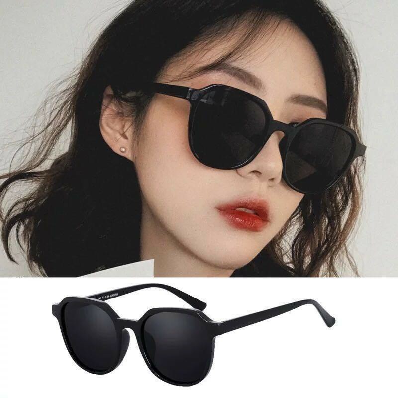 Korea Fashion Design EG46 Kacamata Hitam Kacamata Pelindung UV Sunglasses Wanita/PRIA