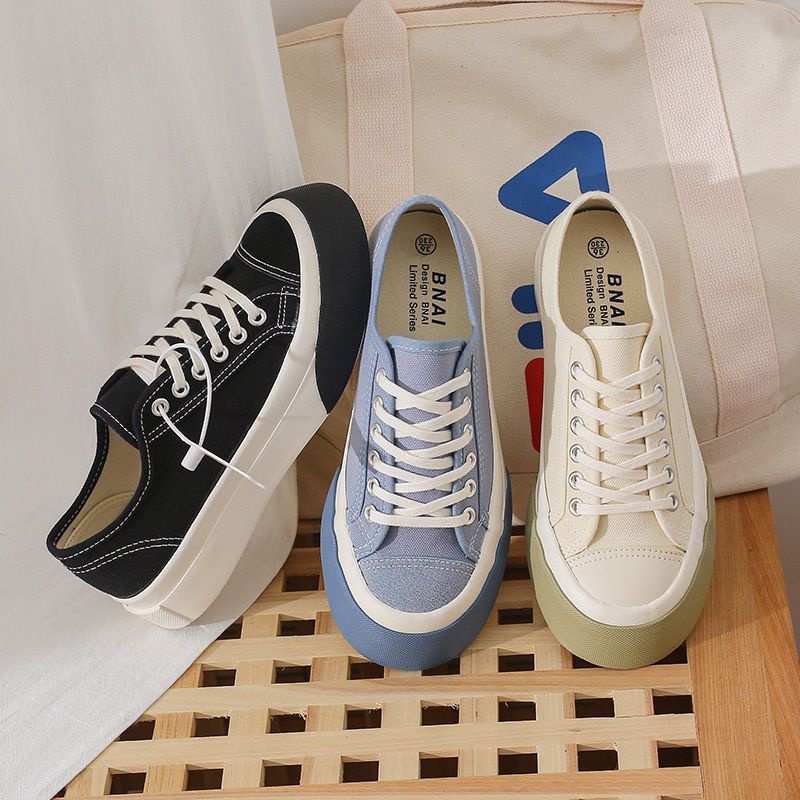 [ESSE] Sepatu Sneakers Taeyong Impor Style Fashion ala Korea Wanita W5