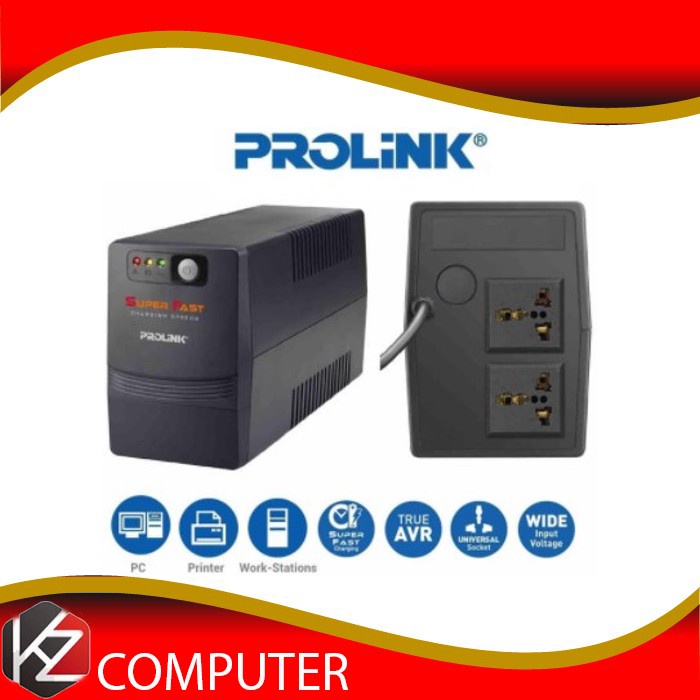 PROLINK PRO 700 V (AVR) | UPS PROLINK 650 VA