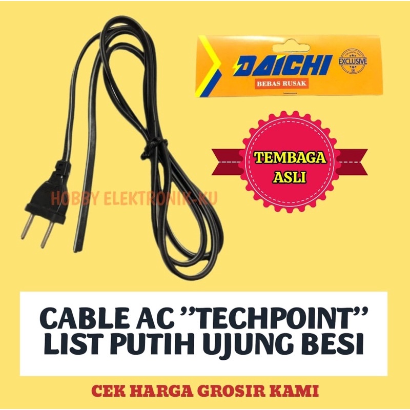 DAICHI KABEL AC TECHPOINT UJUNG BESI