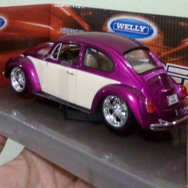 VW Beetle Hot Rider - Diecast Welly Skala 1:24