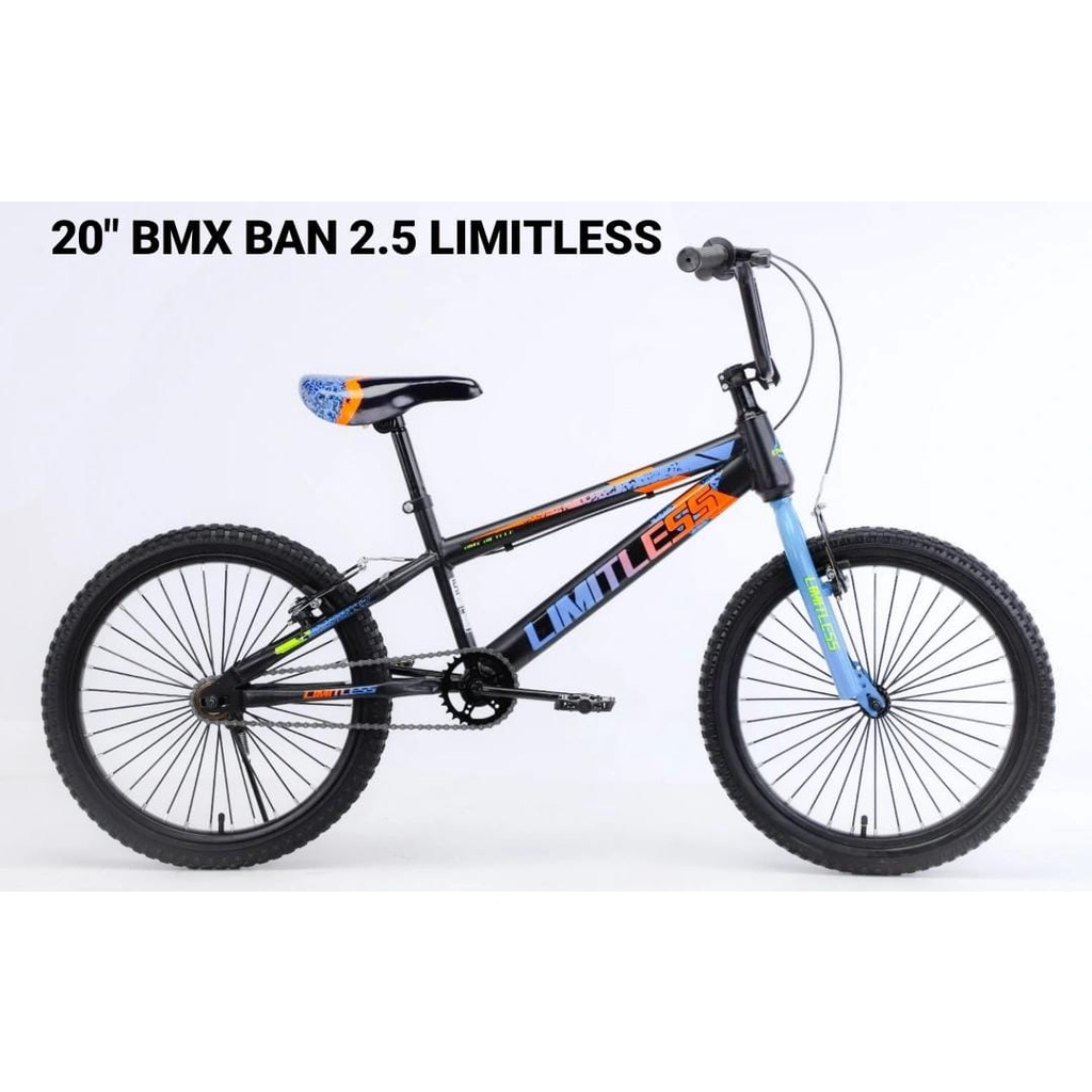 SEPEDA BMX 20" LIMITLESS 8820 BAN 2.5